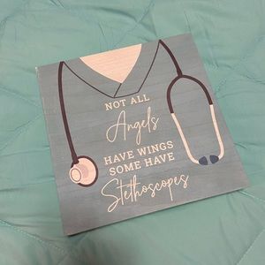 Wooden Nurse Sign